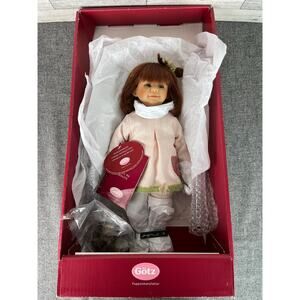 Gotz Suzi Eimer 16" TROLLCHEN KARLINCHIN Girl Doll NEW Porcelain Red Hair Outfit